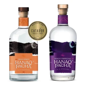 DÚO Hanaq Pacha® Gran Pisco 43º + Especial 35º